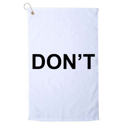 Don't Golf Towel