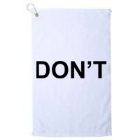 Don't Golf Towel