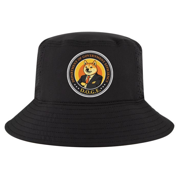 Doge Department Of Government Efficiency Doge Design Cool Comfort Performance Bucket Hat
