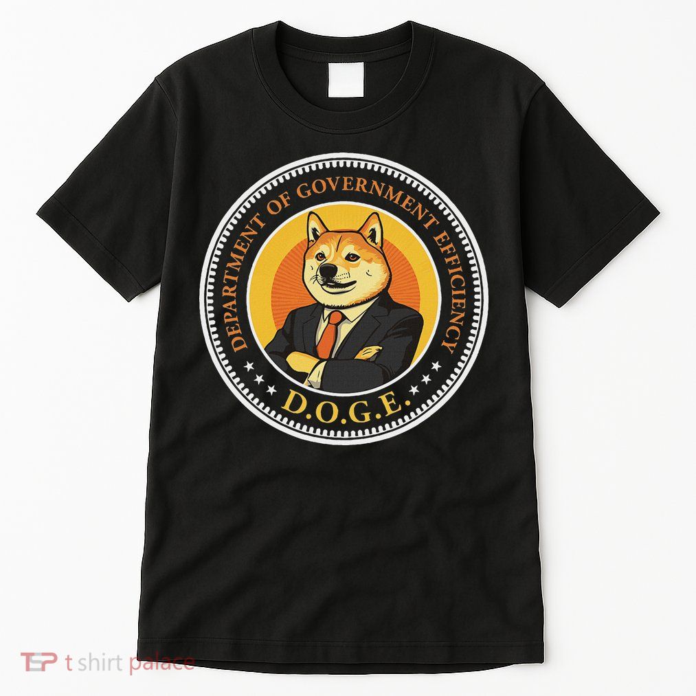 Doge Department Of Government Efficiency Doge Design Tall T-Shirt
