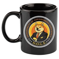 Doge Department Of Government Efficiency Doge Design 11oz C Handle Ceramic Mug