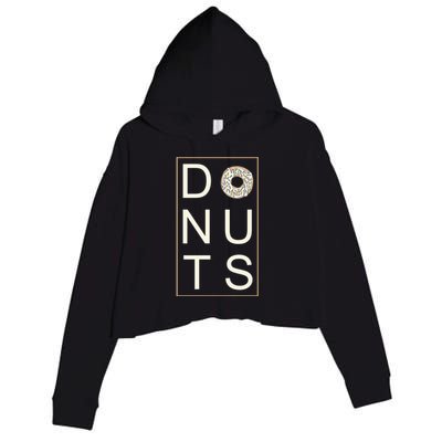 DONUTS Crop Fleece Hoodie