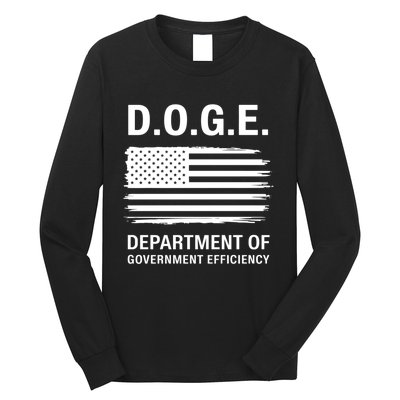 Doge Department Of Government Efficiency Long Sleeve Shirt