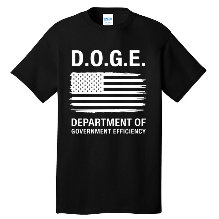 Doge Department Of Government Efficiency Tall T-Shirt