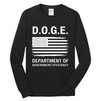 Doge Department Of Government Efficiency Tall Long Sleeve T-Shirt