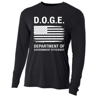 Doge Department Of Government Efficiency Cooling Performance Long Sleeve Crew