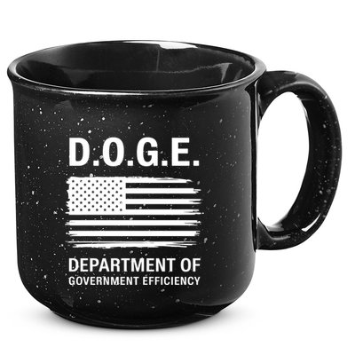 D.O.G.E Department Of Government Efficiency Doge 15oz Campfire Ceramic Mug