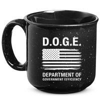 D.O.G.E Department Of Government Efficiency Doge 15oz Campfire Ceramic Mug
