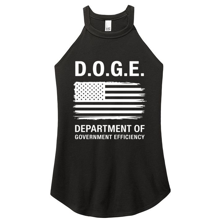 D.O.G.E Department Of Government Efficiency Doge Women's Perfect Tri Rocker Tank