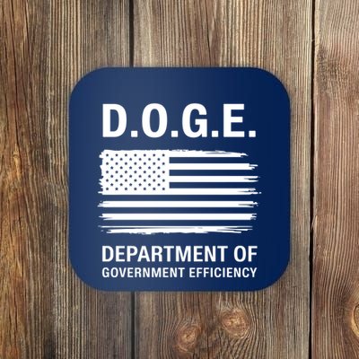 D.O.G.E Department Of Government Efficiency Doge Coaster