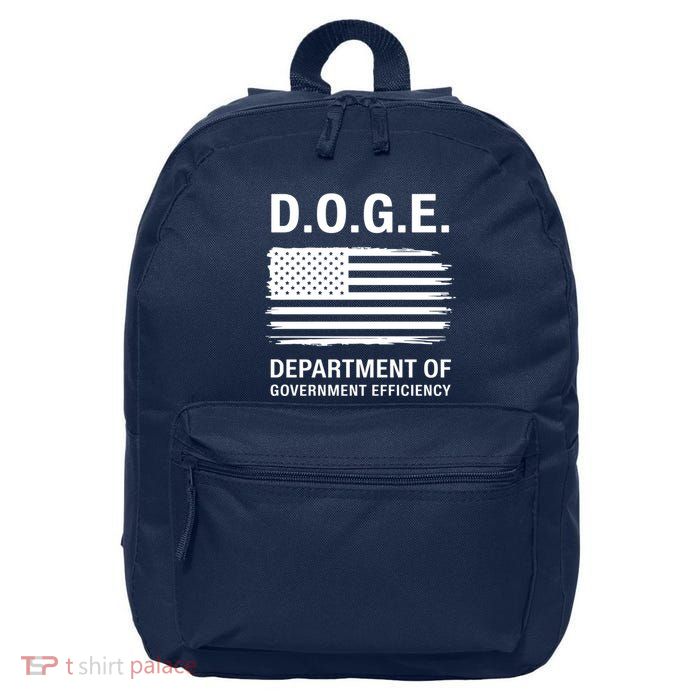 D.O.G.E Department Of Government Efficiency Doge 16 in Basic Backpack