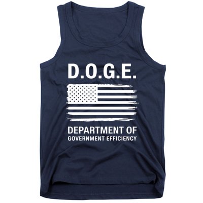 D.O.G.E Department Of Government Efficiency Doge Tank Top