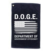 D.O.G.E Department Of Government Efficiency Doge Golf Towel