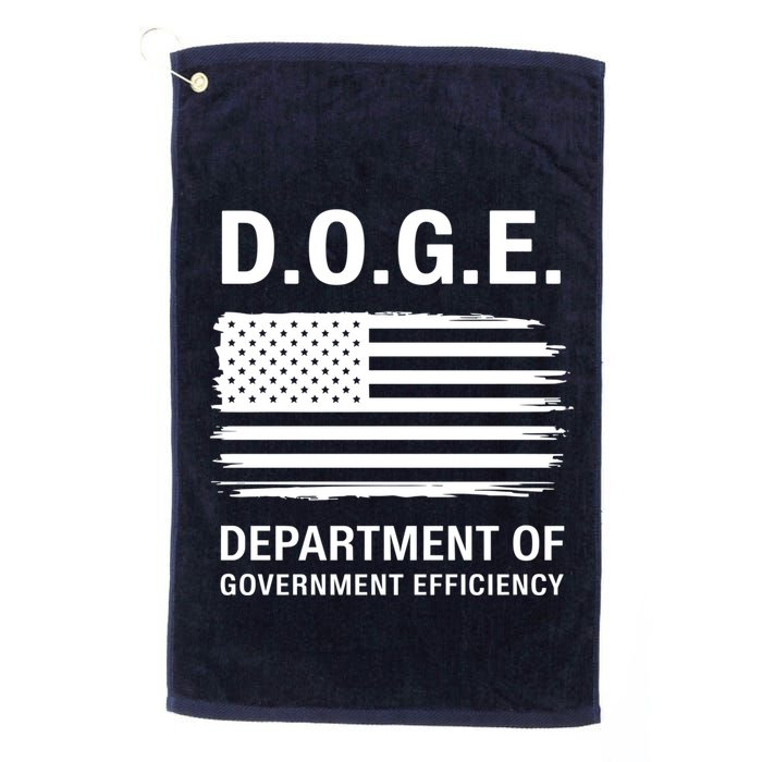 D.O.G.E Department Of Government Efficiency Doge Golf Towel