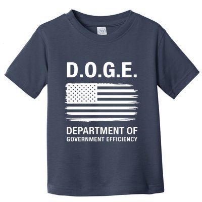 D.O.G.E Department Of Government Efficiency Doge Toddler T-Shirt