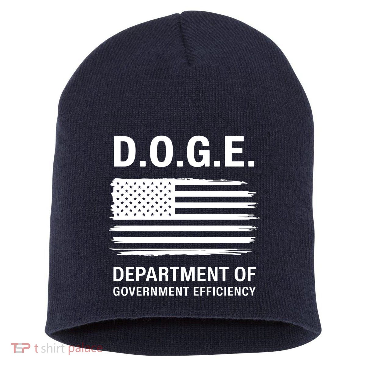 D.O.G.E Department Of Government Efficiency Doge Short Acrylic Beanie
