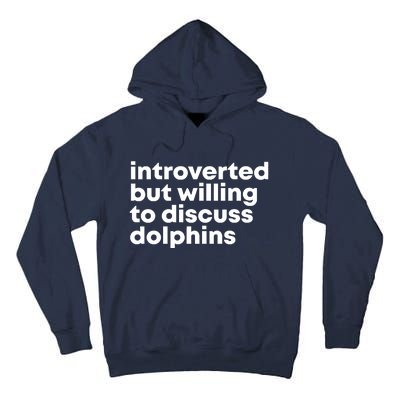 Dolphins Tall Hoodie