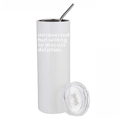 Dolphins Stainless Steel Tumbler