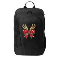 Dasher Dancer Prancer Vixen Comet Cupid Donner Blitzen Christmas Reindeer City Backpack