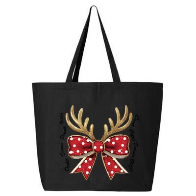 Dasher Dancer Prancer Vixen Comet Cupid Donner Blitzen Christmas Reindeer 25L Jumbo Tote