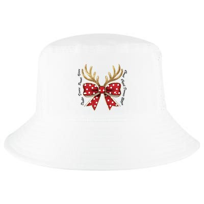 Dasher Dancer Prancer Vixen Comet Cupid Donner Blitzen Christmas Reindeer Cool Comfort Performance Bucket Hat