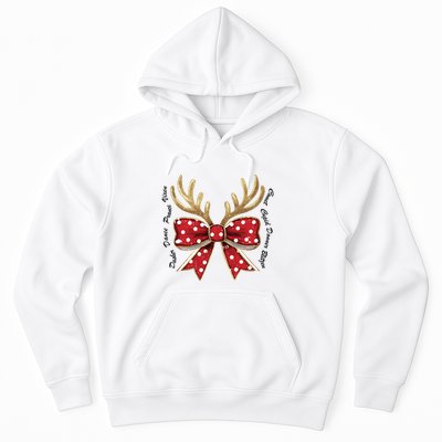 Dasher Dancer Prancer Vixen Comet Cupid Donner Blitzen Christmas Reindeer Hoodie