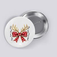 Dasher Dancer Prancer Vixen Comet Cupid Donner Blitzen Christmas Reindeer Button