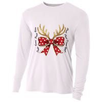 Dasher Dancer Prancer Vixen Comet Cupid Donner Blitzen Christmas Reindeer Cooling Performance Long Sleeve Crew