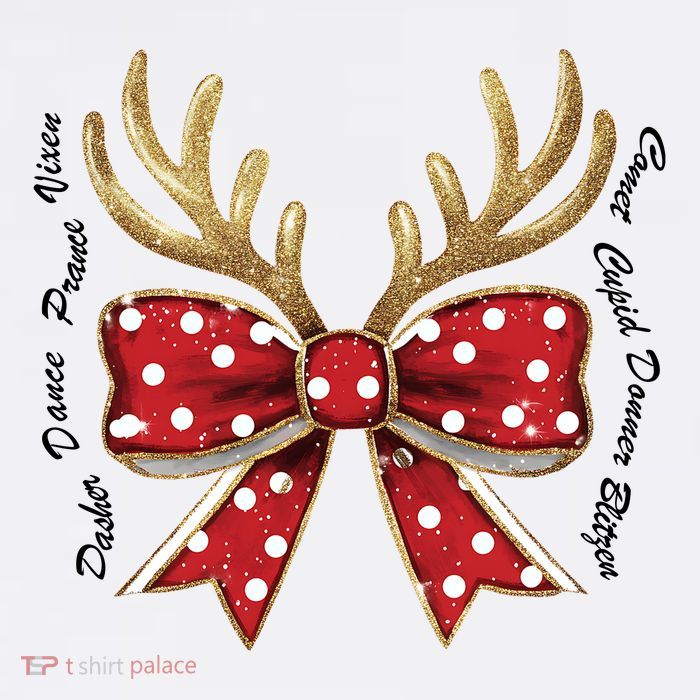 Dasher Dancer Prancer Vixen Comet Cupid Donner Blitzen Christmas Reindeer Cooling Performance Long Sleeve Crew