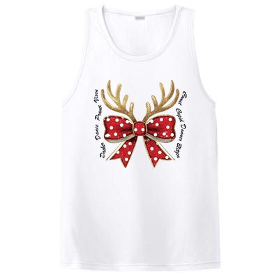 Dasher Dancer Prancer Vixen Comet Cupid Donner Blitzen Christmas Reindeer PosiCharge Competitor Tank