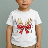 Dasher Dancer Prancer Vixen Comet Cupid Donner Blitzen Christmas Reindeer Toddler T-Shirt