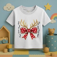 Dasher Dancer Prancer Vixen Comet Cupid Donner Blitzen Christmas Reindeer Toddler T-Shirt