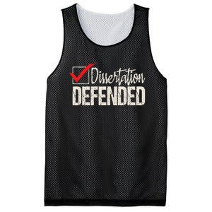 Dissertation Defended PhD Graduate Ph.D. Graduation Mesh Reversible Basketball Jersey Tank