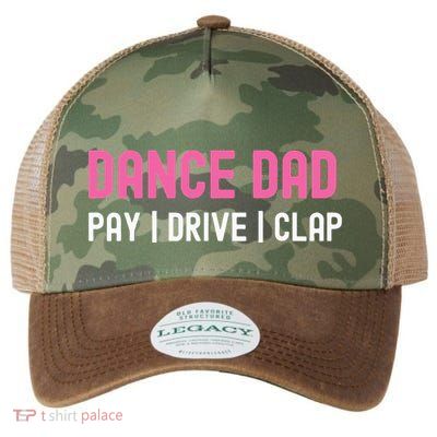 Dance Dad Pay Drive Clap Legacy Tie Dye Trucker Hat