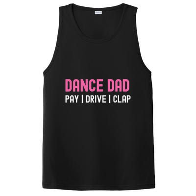 Dance Dad Pay Drive Clap PosiCharge Competitor Tank