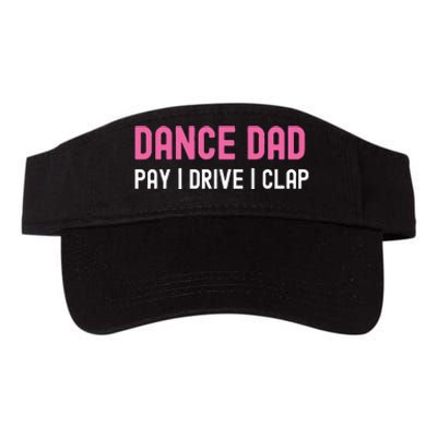 Dance Dad Pay Drive Clap Valucap Bio-Washed Visor