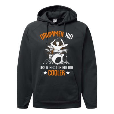 Drummer Drumming Percussionist Drums Performance Fleece Hoodie