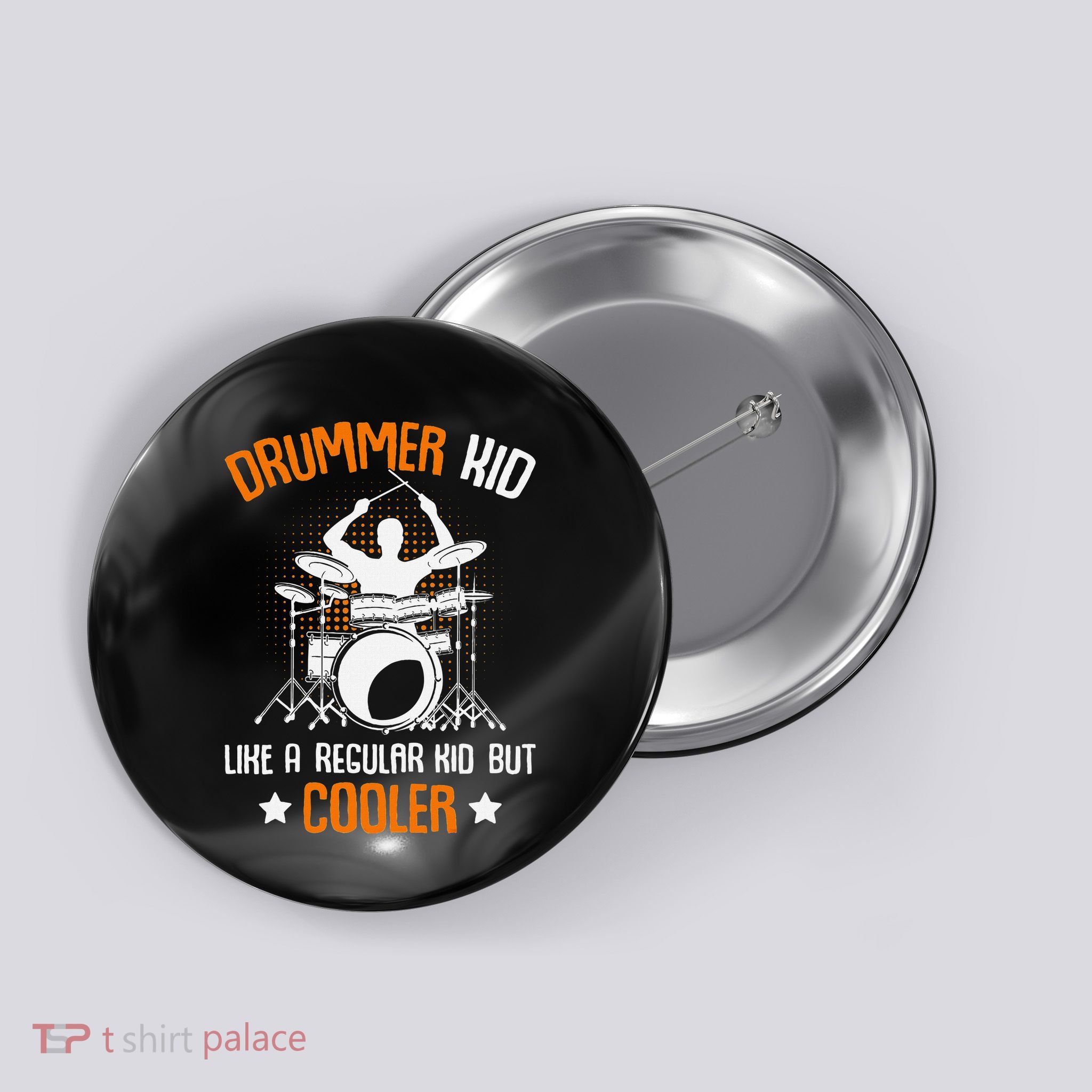 Drummer Drumming Percussionist Drums Button