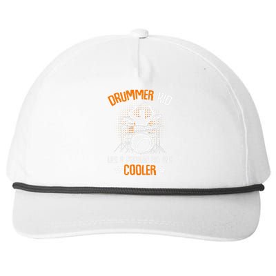 Drummer Drumming Percussionist Drums Snapback Five-Panel Rope Hat