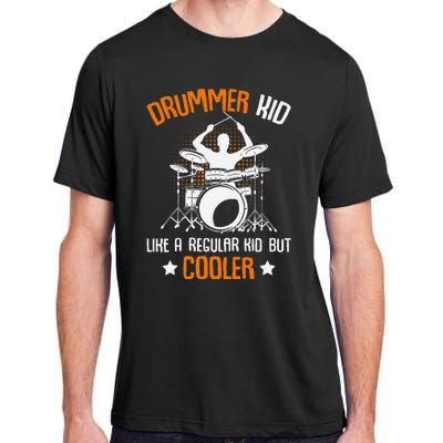 Drummer Drumming Percussionist Drums Adult ChromaSoft Performance T-Shirt