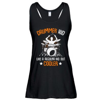 Drummer Drumming Percussionist Drums Ladies Essential Flowy Tank