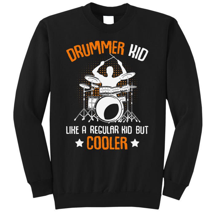 Drummer Drumming Percussionist Drums Tall Sweatshirt