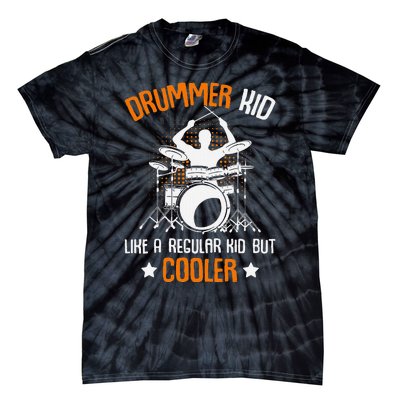 Drummer Drumming Percussionist Drums Tie-Dye T-Shirt