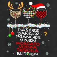 Dasher Dancer Prancer Vixen Moscato Vodka Tequila Blitzen Cool Gift 11oz C Handle Ceramic Mug