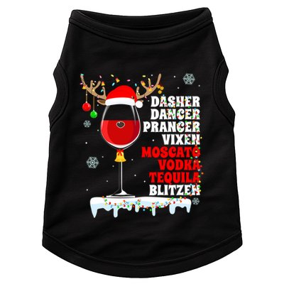 Dasher Dancer Prancer Vixen Moscato Vodka Tequila Blitzen Gift Doggie Tank