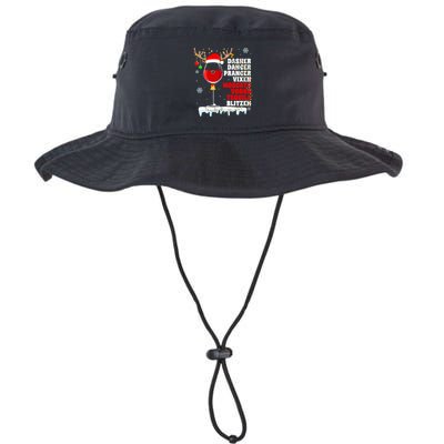 Dasher Dancer Prancer Vixen Moscato Vodka Tequila Blitzen Gift Bucket Hat