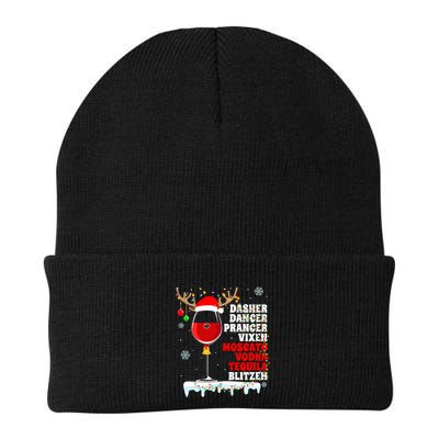 Dasher Dancer Prancer Vixen Moscato Vodka Tequila Blitzen Gift Beanie