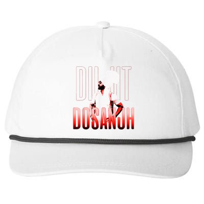 Diljit Dosanjh Punjabi Singer Desi Apparel Punjabi Snapback Five-Panel Rope Hat