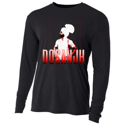 Diljit Dosanjh Punjabi Singer Desi Apparel Punjabi Cooling Performance Long Sleeve Crew