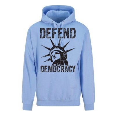 Defend Democracy Protect Voting Rights Save Vote Election Unisex Surf Hoodie